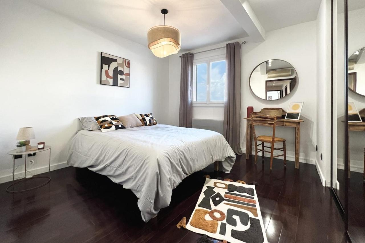 Grand Apt Au Coeur D'Ajaccio - Ac & 5Min Plage Lejlighed Eksteriør billede
